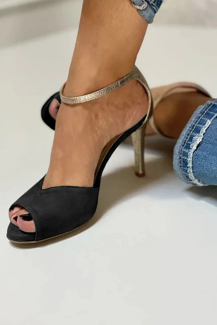 FIORENZA | ELEGANT SANDAL WITH METALLIC BRACELET