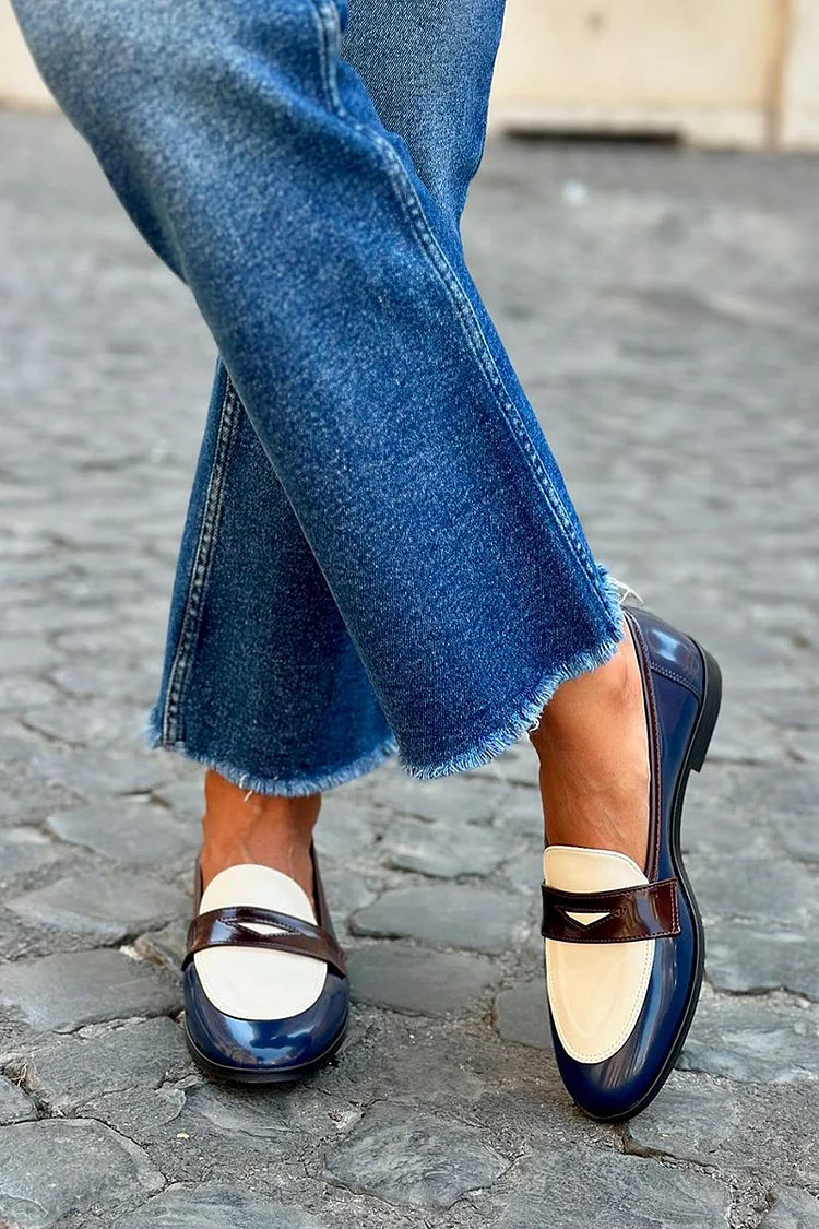 Chic Two-Tone Loafer | Style Type