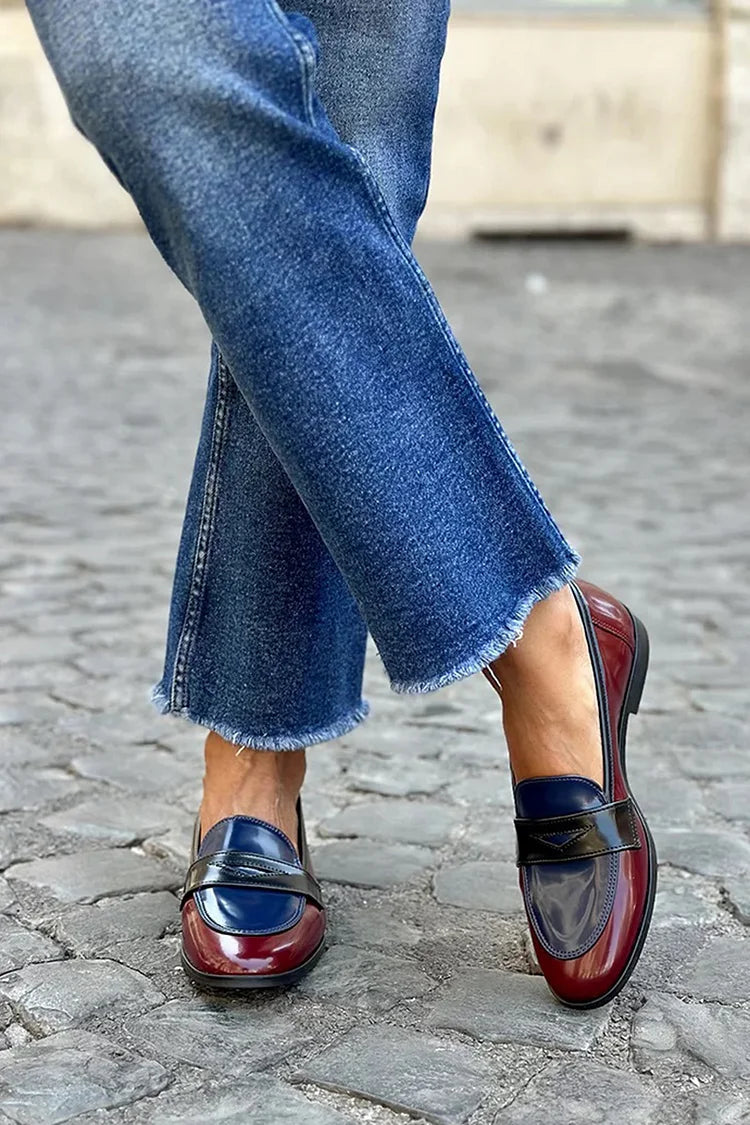 STUDIO | Glossy Tricolor Loafer