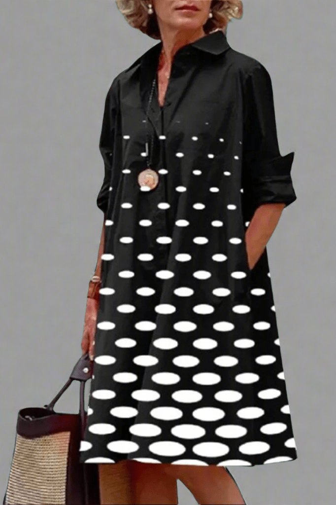 Yvonne - Elegant Luxe Midi Dress