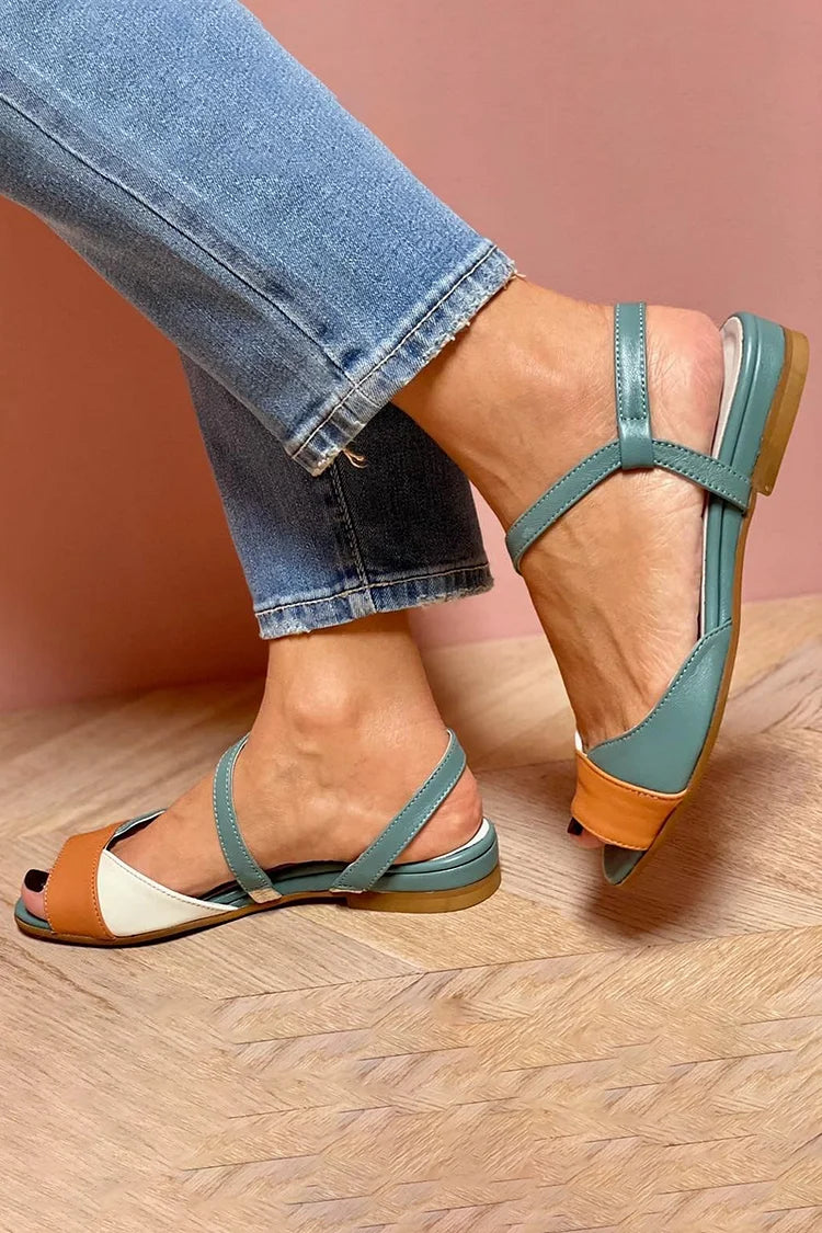Northline Studio | Color-Blocked Sandals