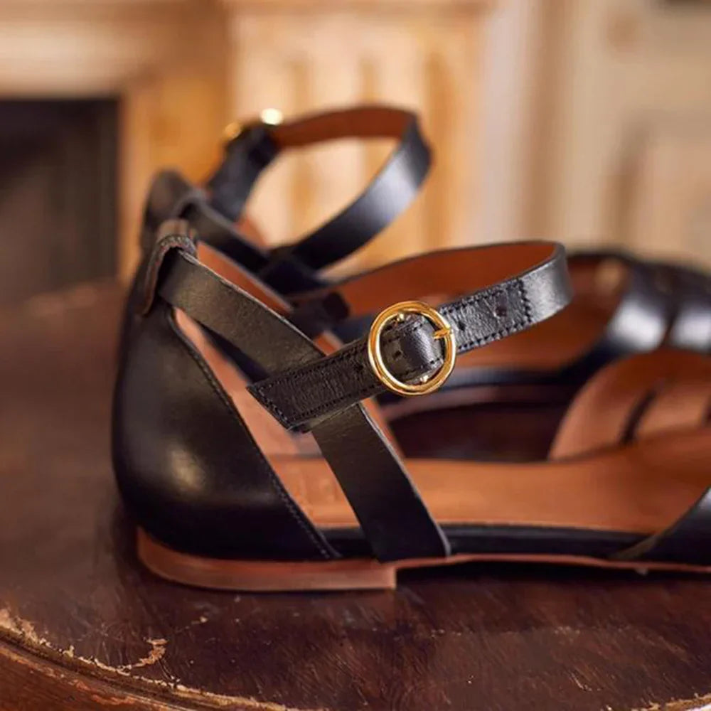STUDIO | STRAPPY FLAT SANDALS