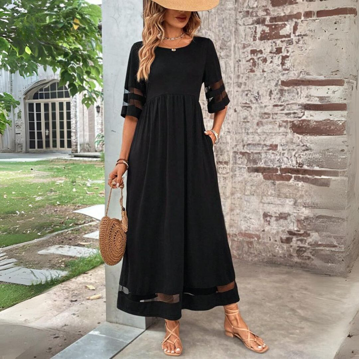 Orla Fiona™ | Elegant Tummy Coverage Dress