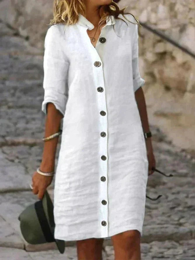Orla Fiona | Breezy Comfort Shirt Dress