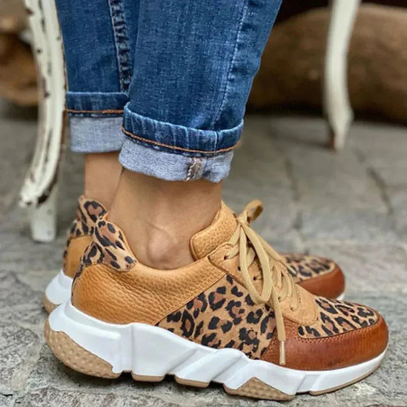 Holly™ | Comfortable Leopard Print Trainers