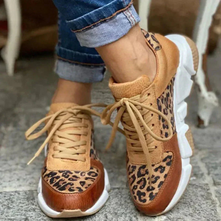 Holly™ | Comfortable Leopard Print Trainers