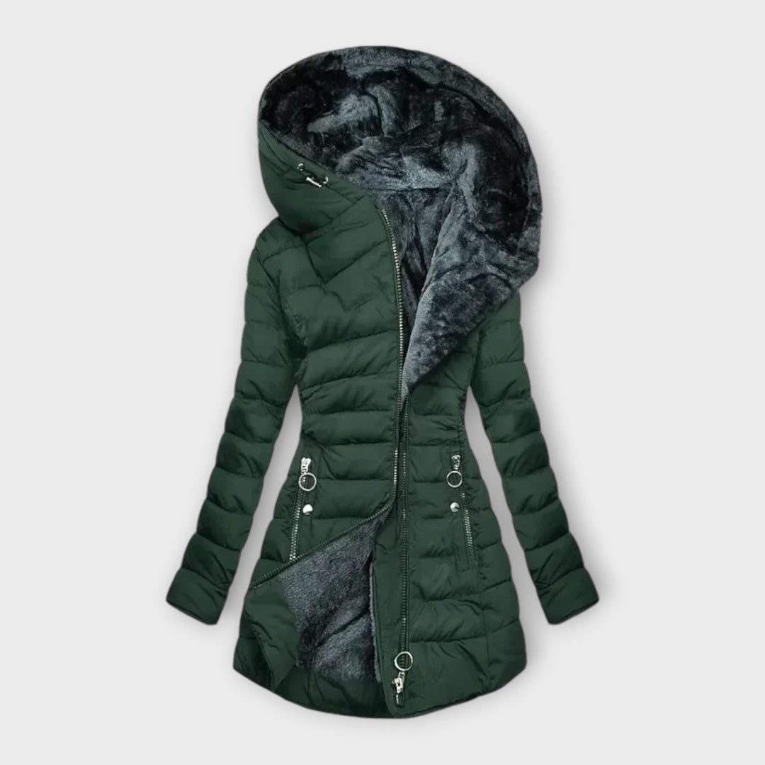 BEATRICE™ | WARM COAT WITH ECOFLEECE LINING