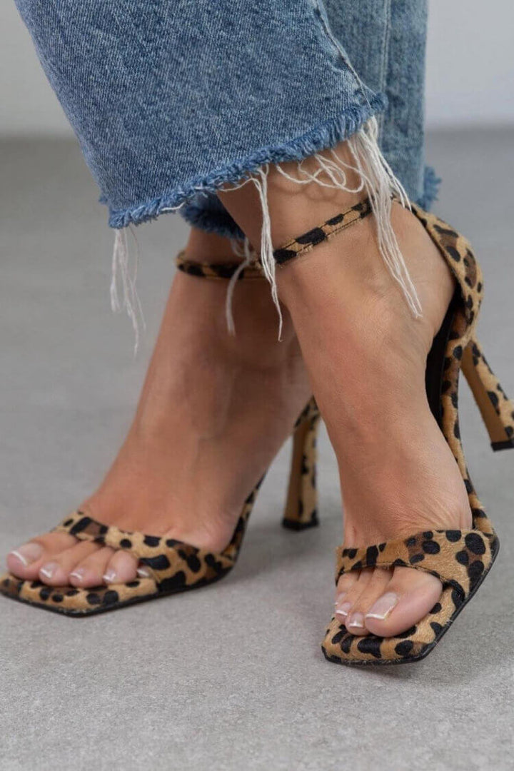 Leopard Print High Heels