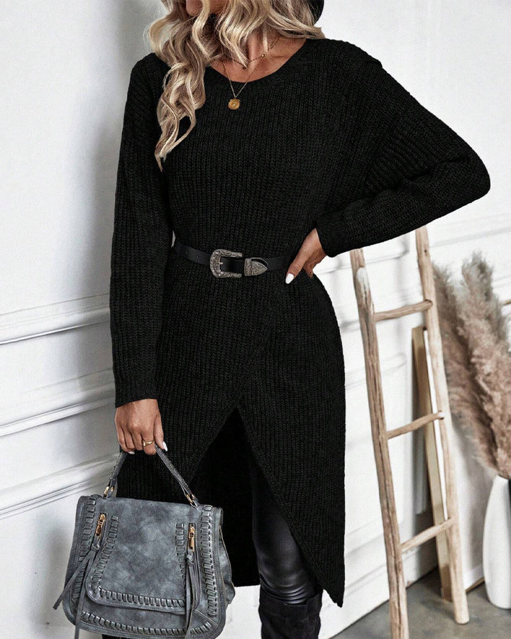 IGGY | Stylish Cotton Blend Sweater Dress