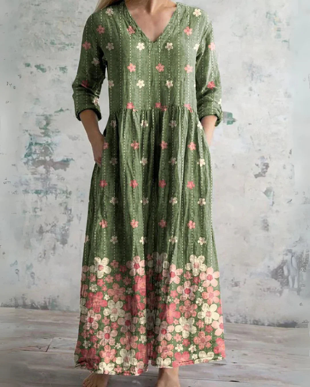 Orla Fiona | Vintage Floral Maxi Dress