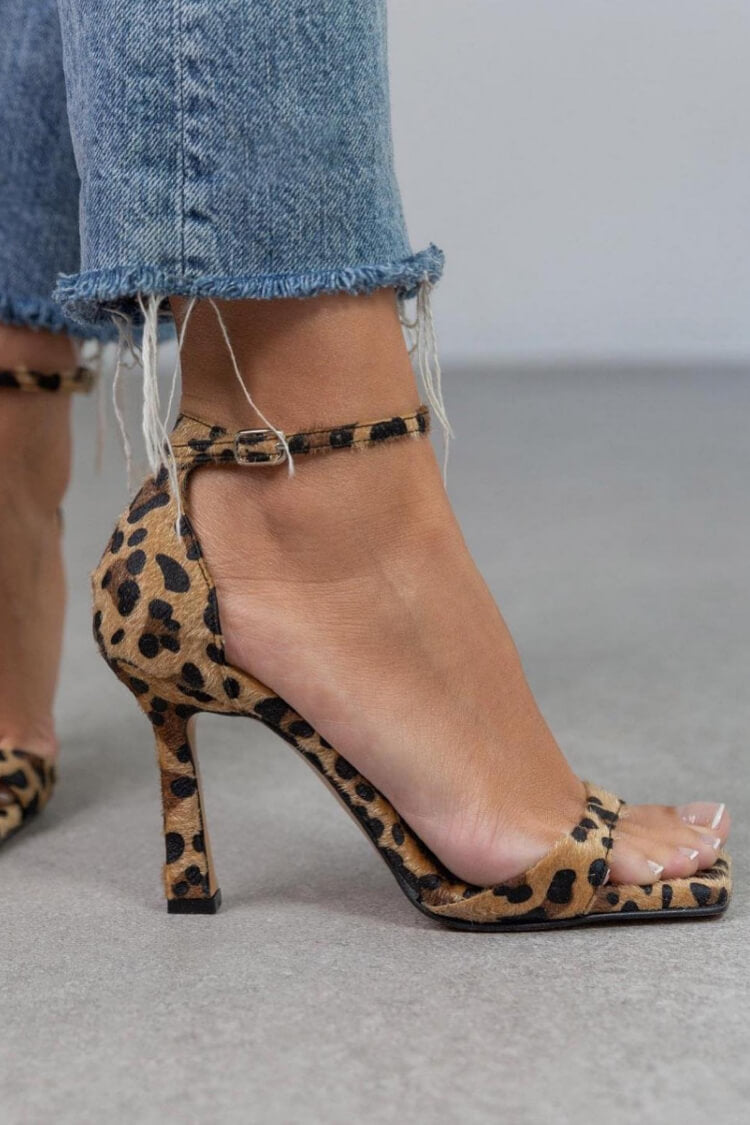 Leopard Print High Heels