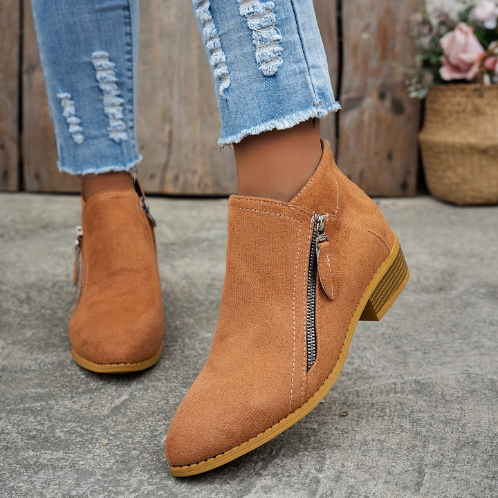 Lona™ | Stylish Suede Ankle Boots
