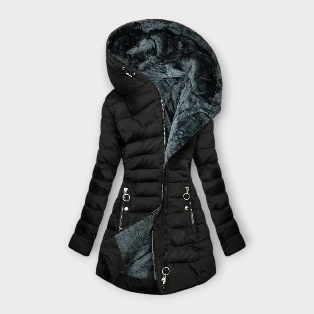 BEATRICE™ | WARM COAT WITH ECOFLEECE LINING