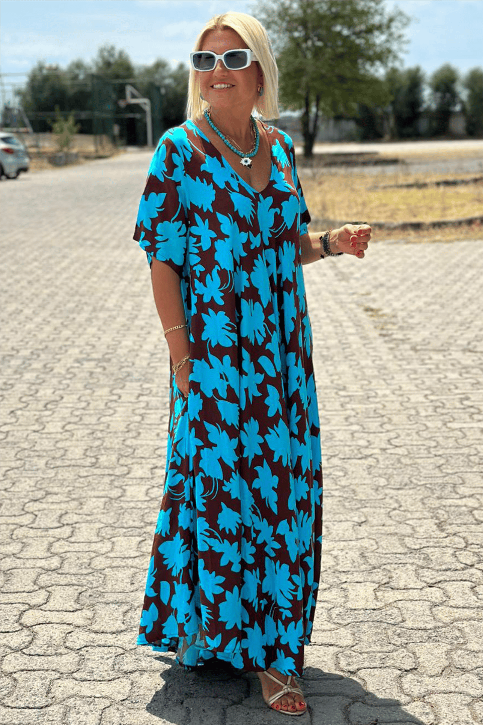 Leviana™ | Elegant Flattering Dress with Subtle Tummy Detail
