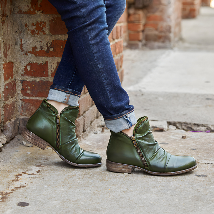 Selma™ | Stylish Ankle Boots with Zipper