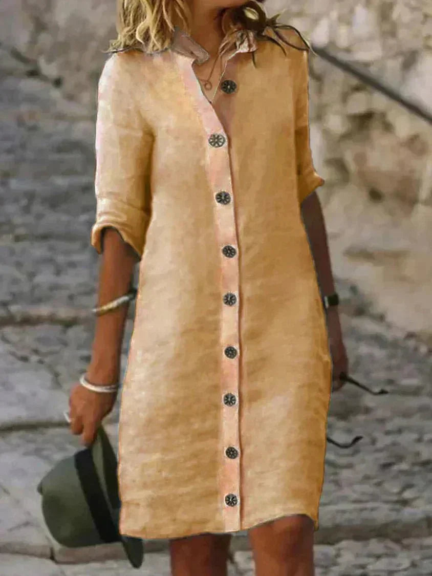 Orla Fiona | Breezy Comfort Shirt Dress