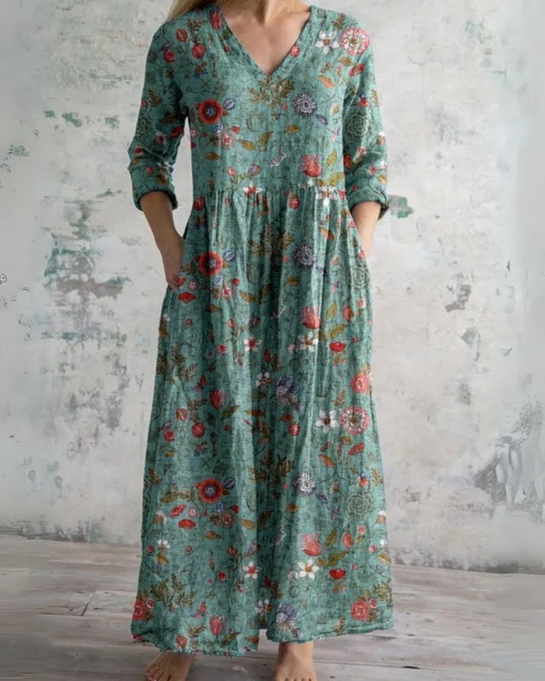 Orla Fiona | Vintage Floral Maxi Dress
