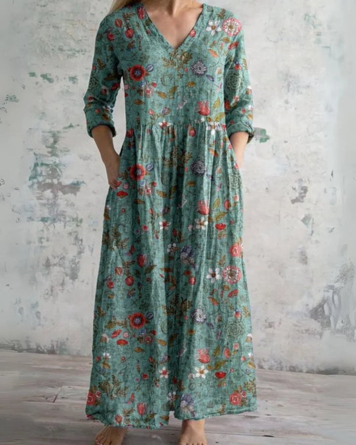 Orla Fiona | Vintage Floral Maxi Dress