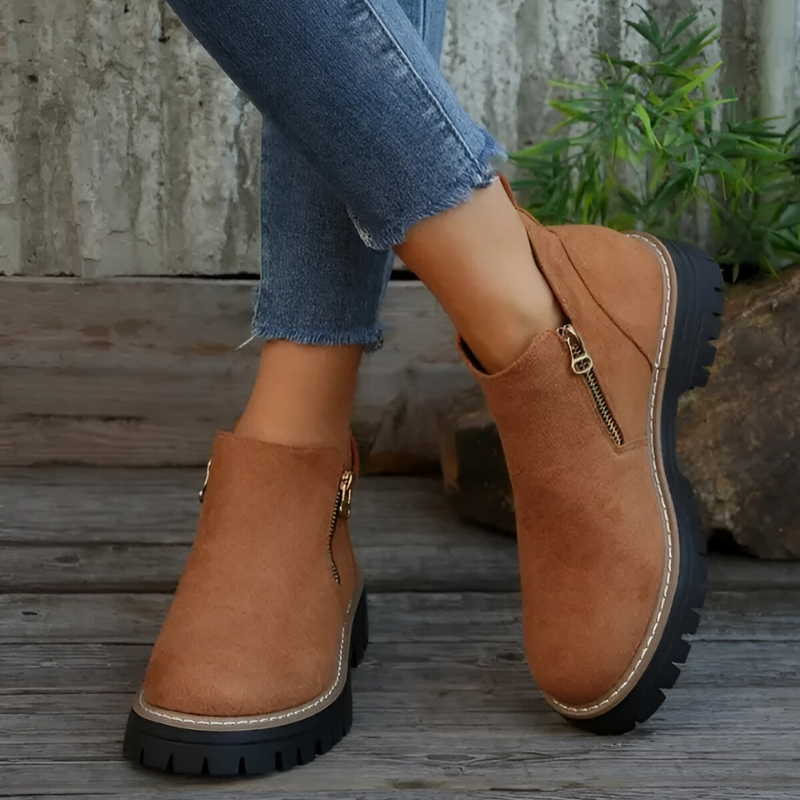 Leni™ | Modern Ankle Boots with Chunky Sole