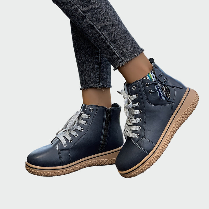 Sophie | Orthopedic Leather Ankle Boots