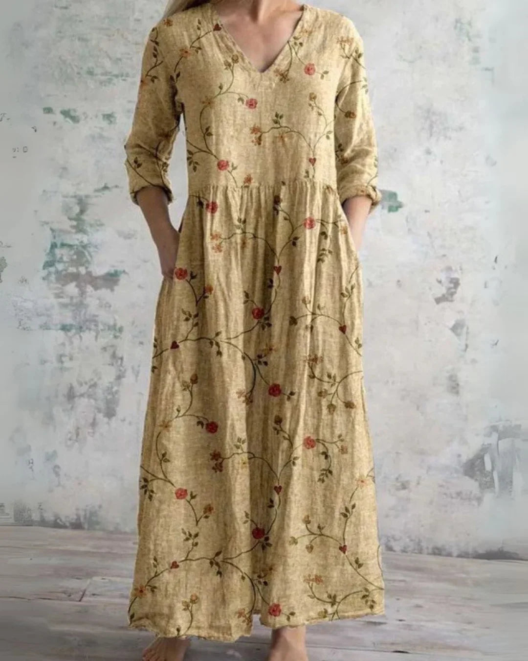 Orla Fiona | Vintage Floral Maxi Dress