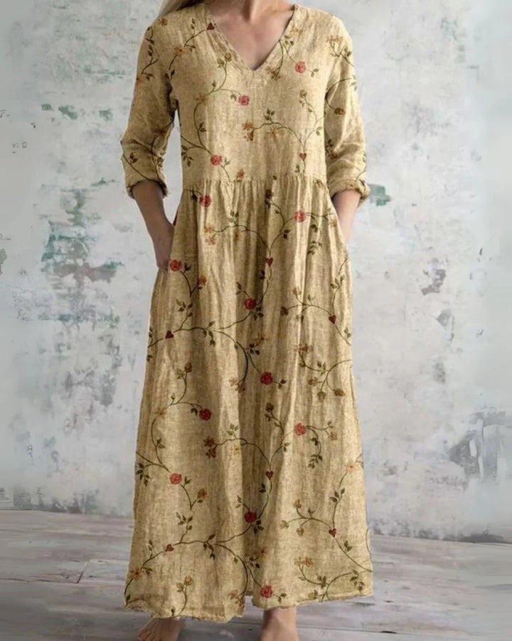 Orla Fiona | Vintage Floral Maxi Dress
