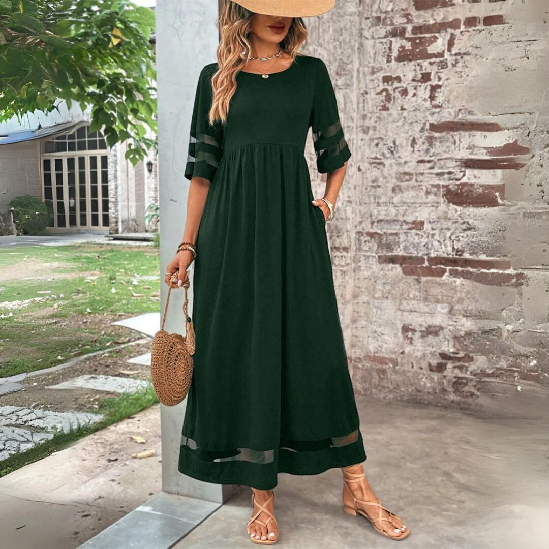 Orla Fiona™ | Elegant Tummy Coverage Dress