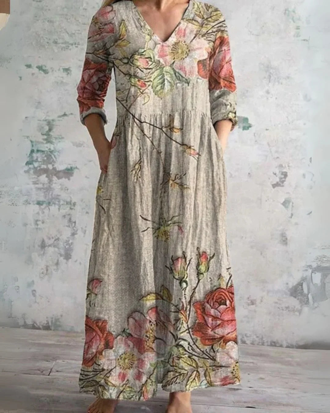 Orla Fiona | Vintage Floral Maxi Dress