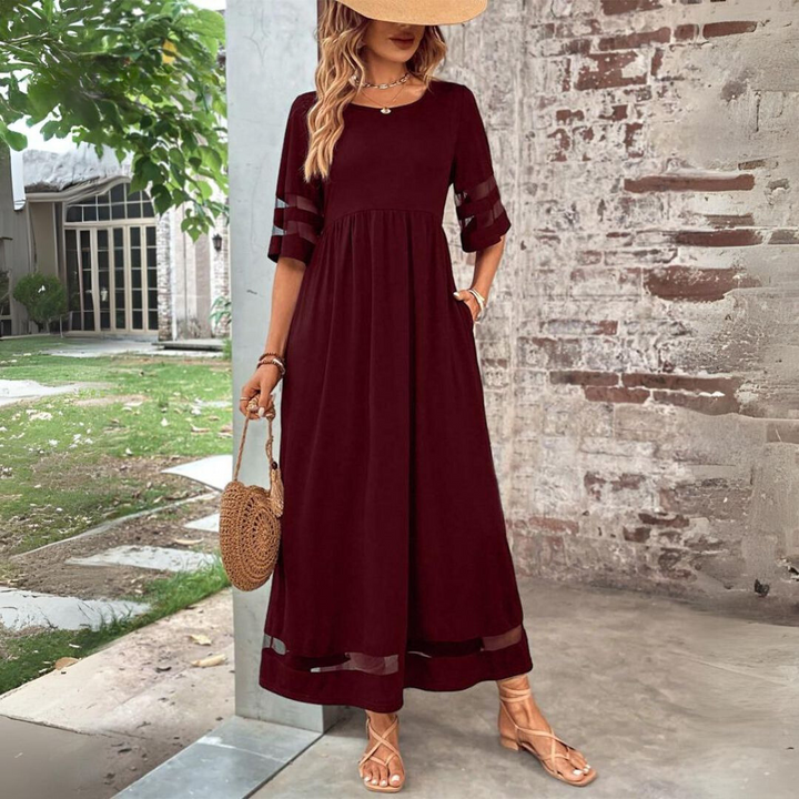 Orla Fiona™ | Elegant Tummy Coverage Dress