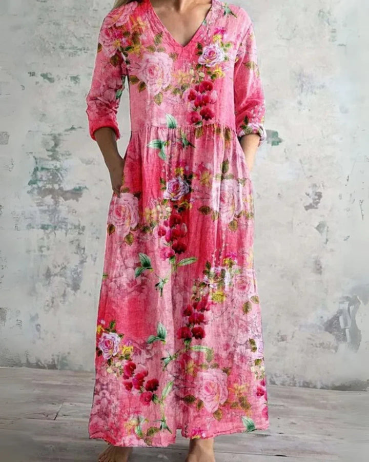 Orla Fiona | Vintage Floral Maxi Dress