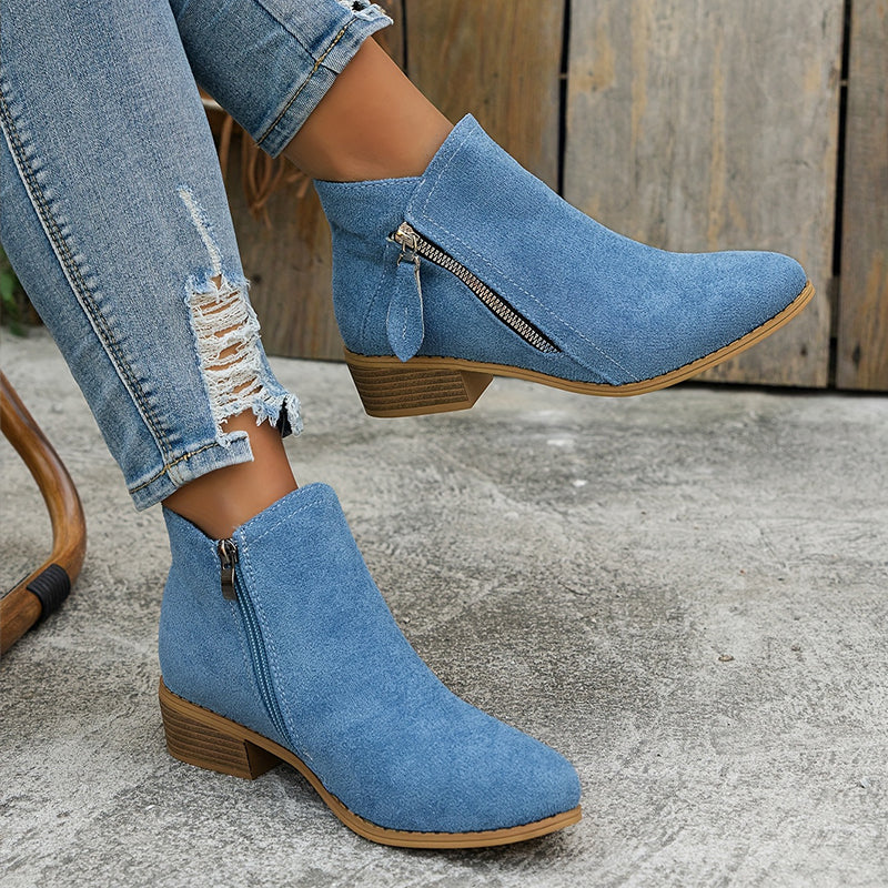 Lona™ | Stylish Suede Ankle Boots