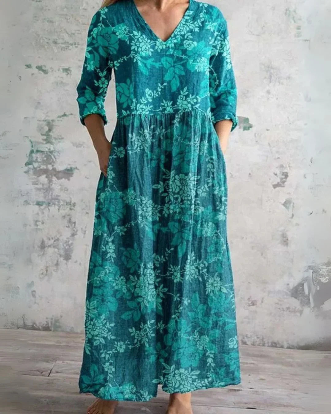 Orla Fiona | Vintage Floral Maxi Dress