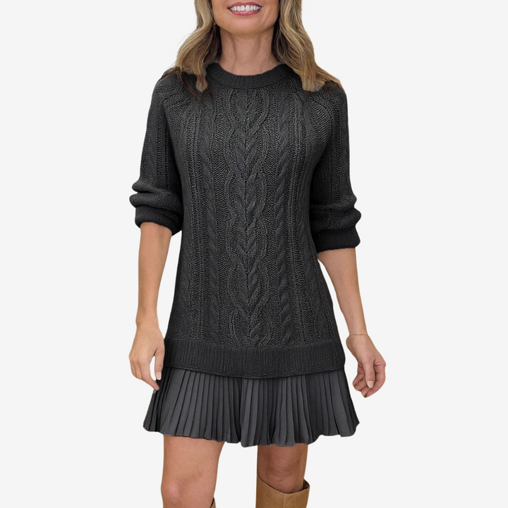 Gaëlle™ Knitted Jumper Dress