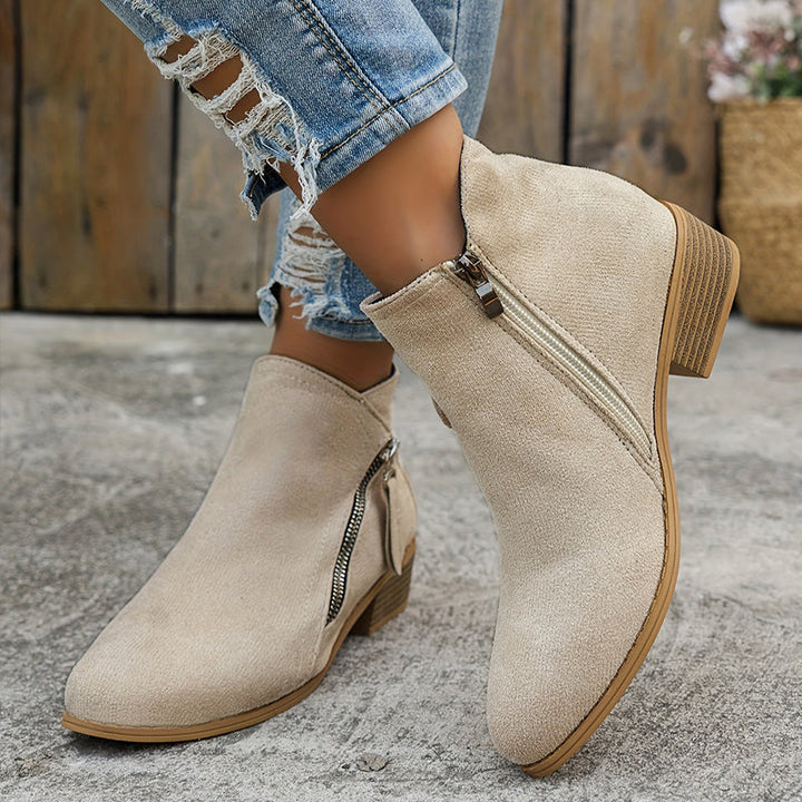 Lona™ | Stylish Suede Ankle Boots