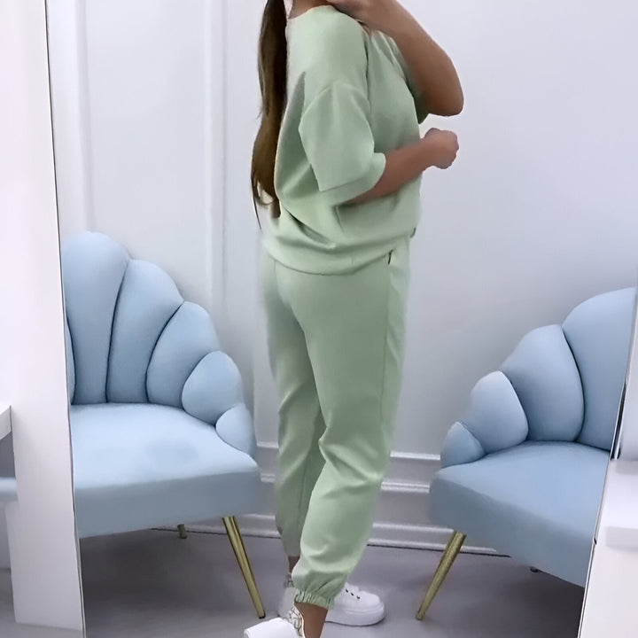 Elise™ | Short Sleeve Lounge Set
