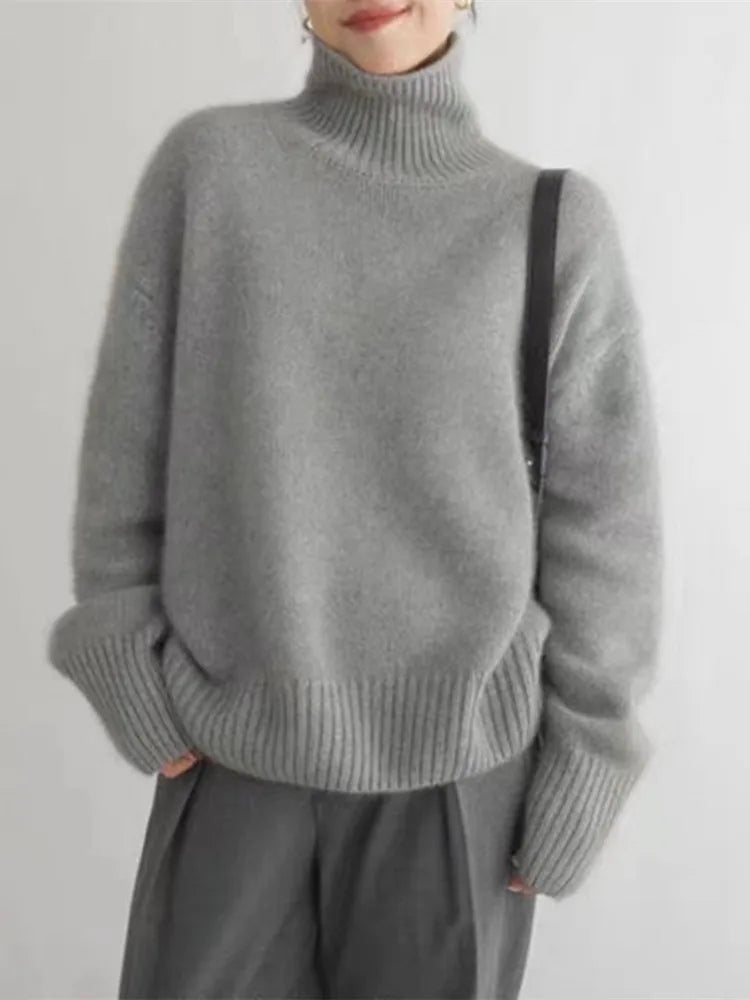 Manon™ | Cashmere High Neck