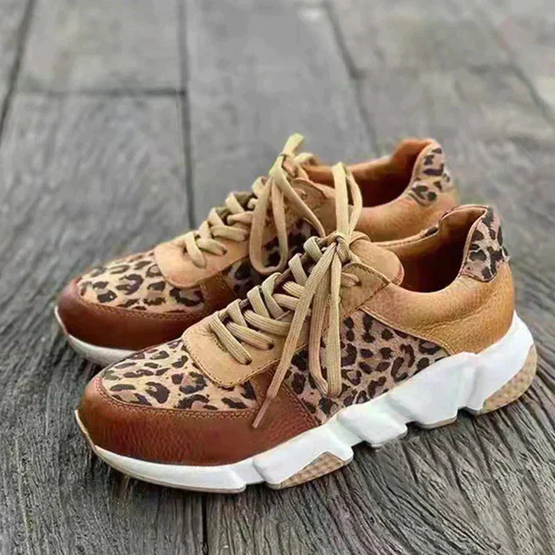 Holly™ | Comfortable Leopard Print Trainers
