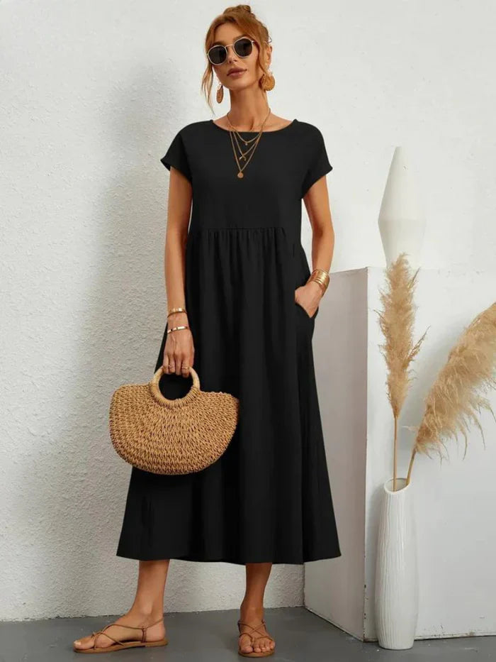 Orla Fiona | Elegant Tummy Coverage Dress