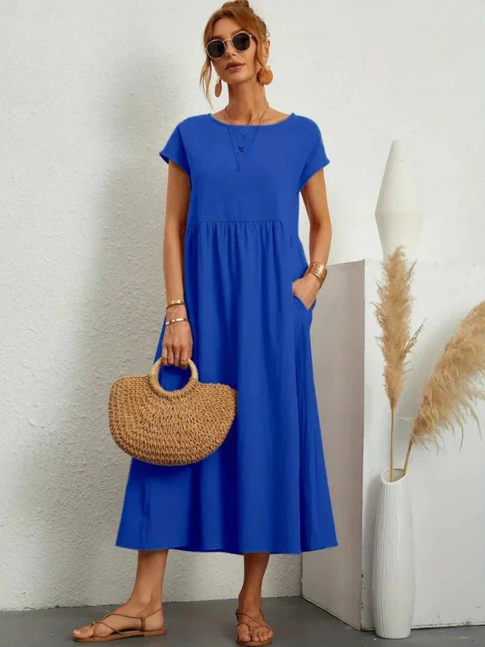 Orla Fiona | Elegant Tummy Coverage Dress