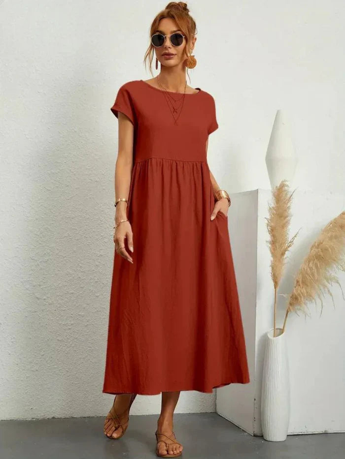 Orla Fiona | Elegant Tummy Coverage Dress
