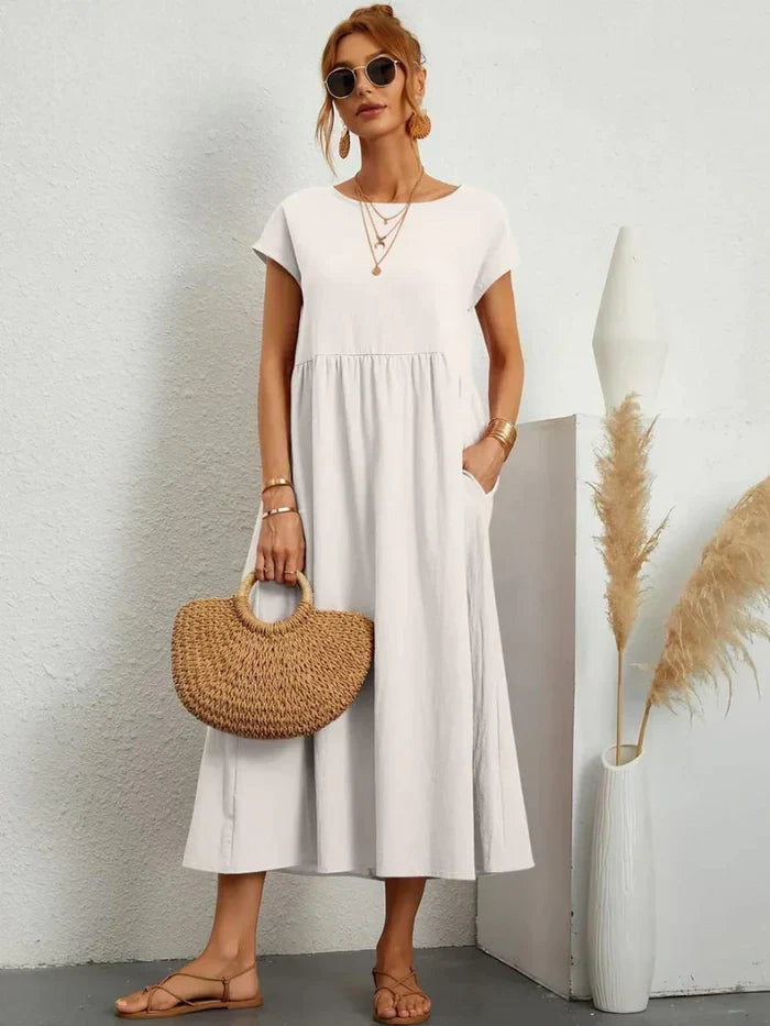 Orla Fiona | Elegant Tummy Coverage Dress