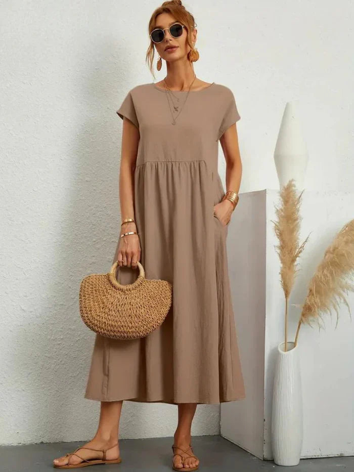 Orla Fiona | Elegant Tummy Coverage Dress