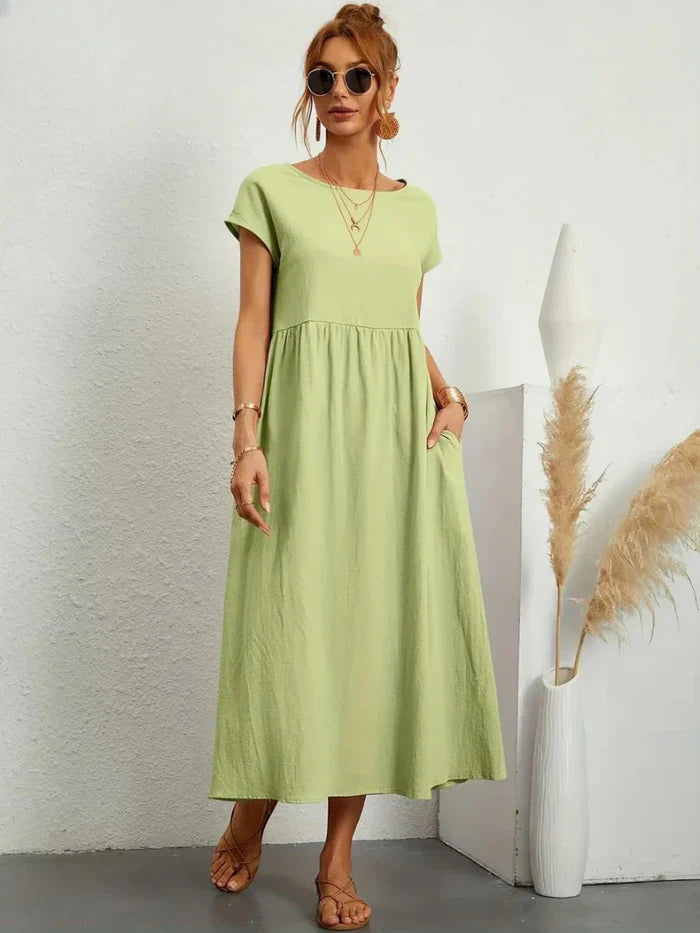 Orla Fiona | Elegant Tummy Coverage Dress