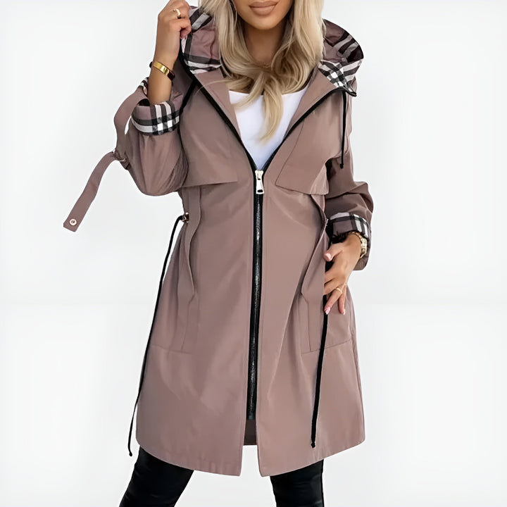 Aurélie | Women's Coat with Front Zip