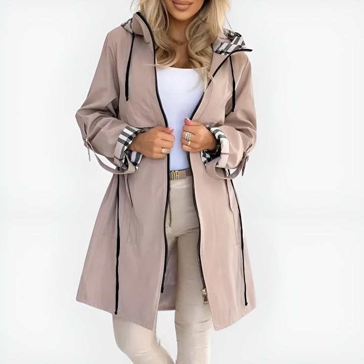 Aurélie | Women's Coat with Front Zip