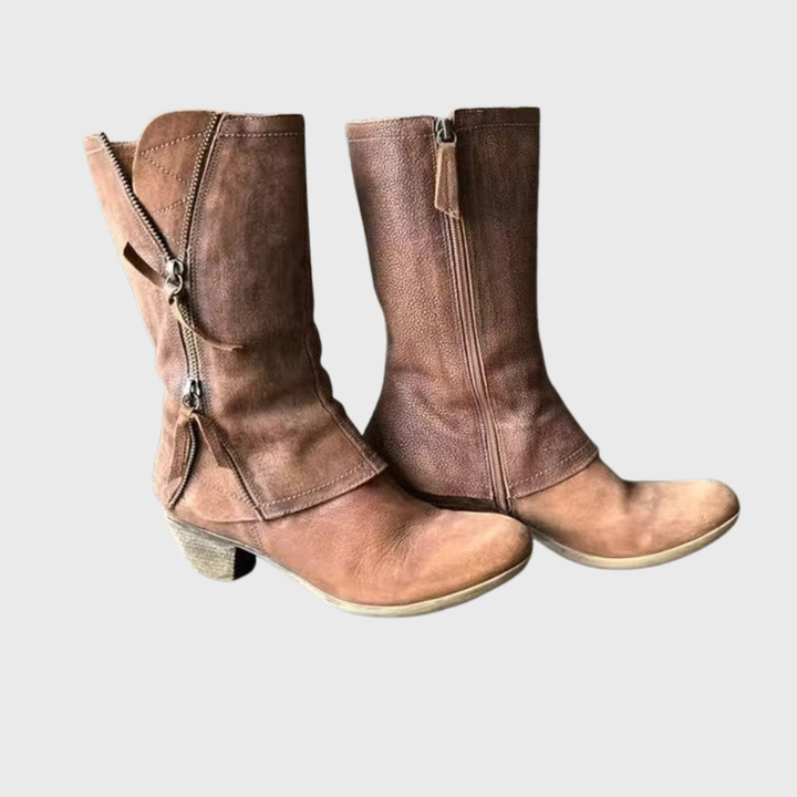 Savrani™ | Leather Ankle Boots