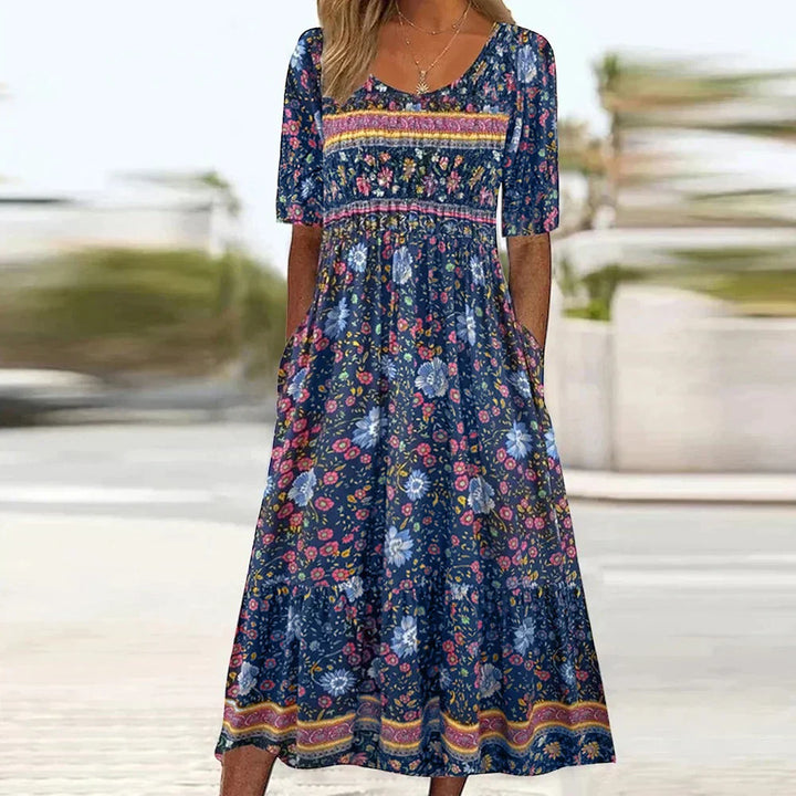 Leviana™ | Maxi Floral Dress Plus Size