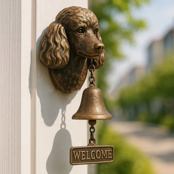 Severian - Antique Dog Welcome Bell