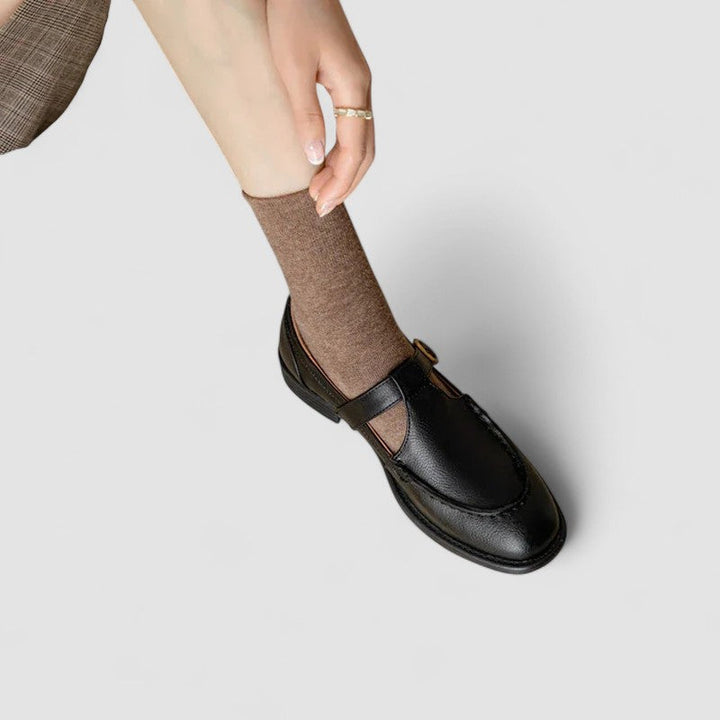 Avery - Square-Toe Mary Jane Orthopaedic Shoes