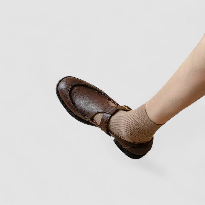 Avery - Square-Toe Mary Jane Orthopaedic Shoes